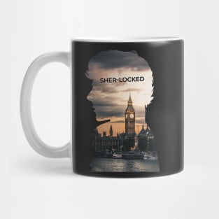 Sherlock Holmes · BBC tv show sherlock - sherlocked Mug